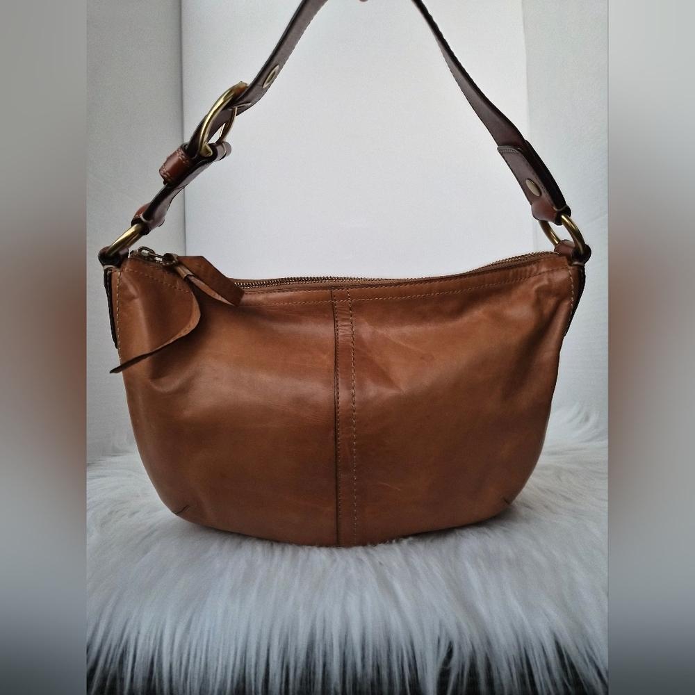 👜 Coach Burnished Med Size Hobo Shoulder Bag